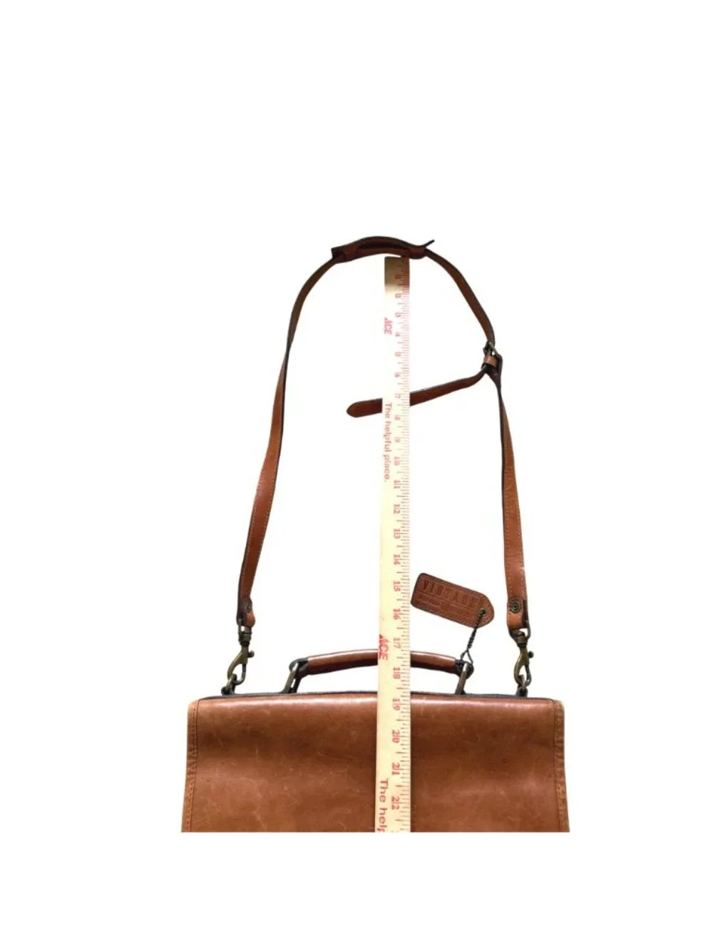 Vintage Alla Moda Bellezza Men's Messenger Bag Professional Academia Leather